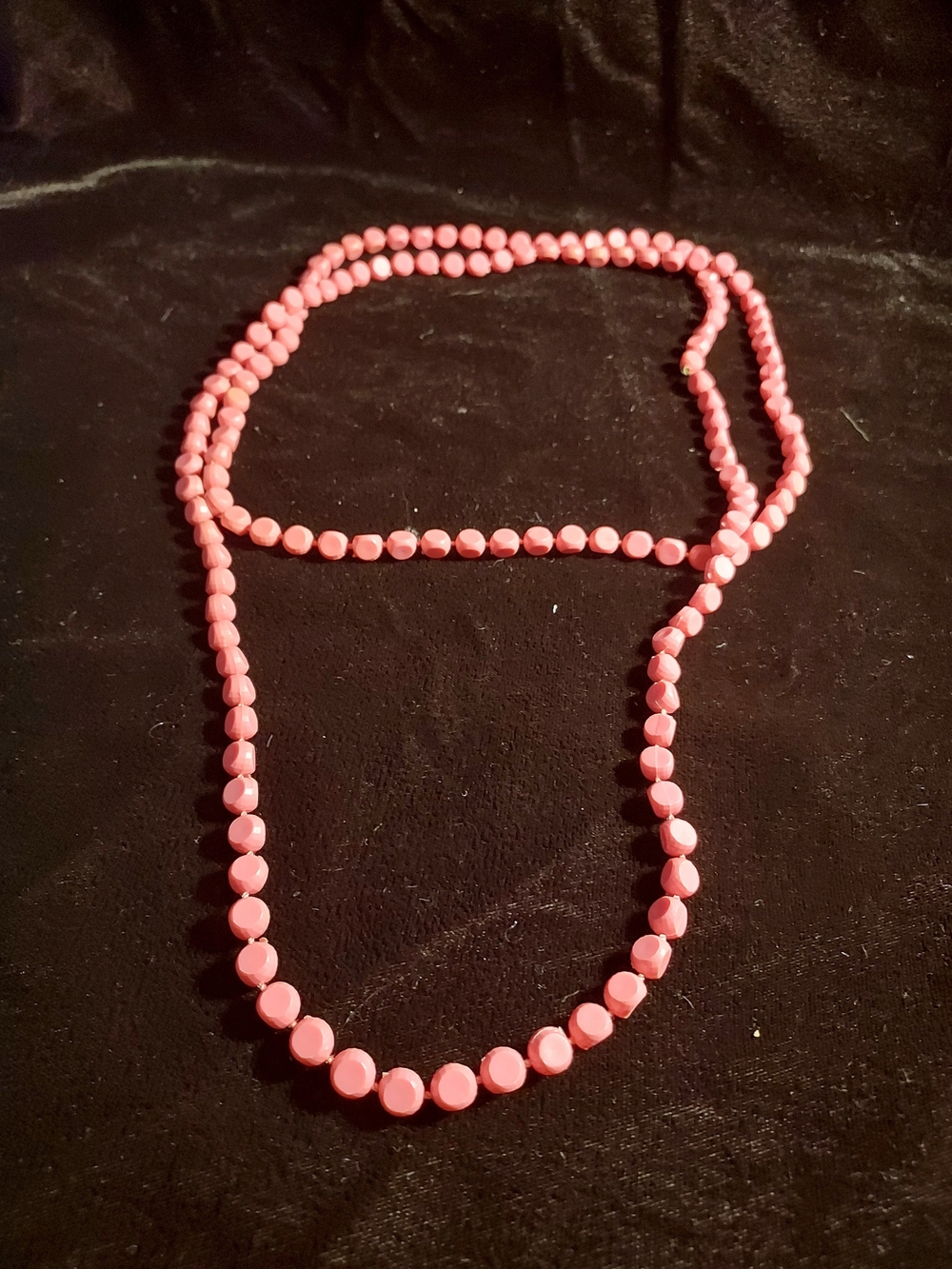 Classic Pink Beaded Necklace - Women Jewelry